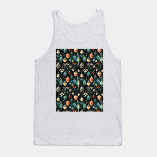 Baubles christmas tree Tank Top